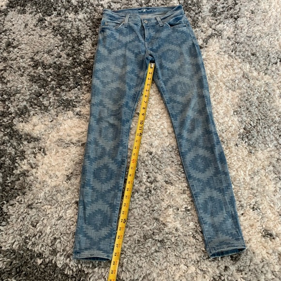 7 For All Mankind The Skinny Jeans Size 26 - Picture 10 of 16